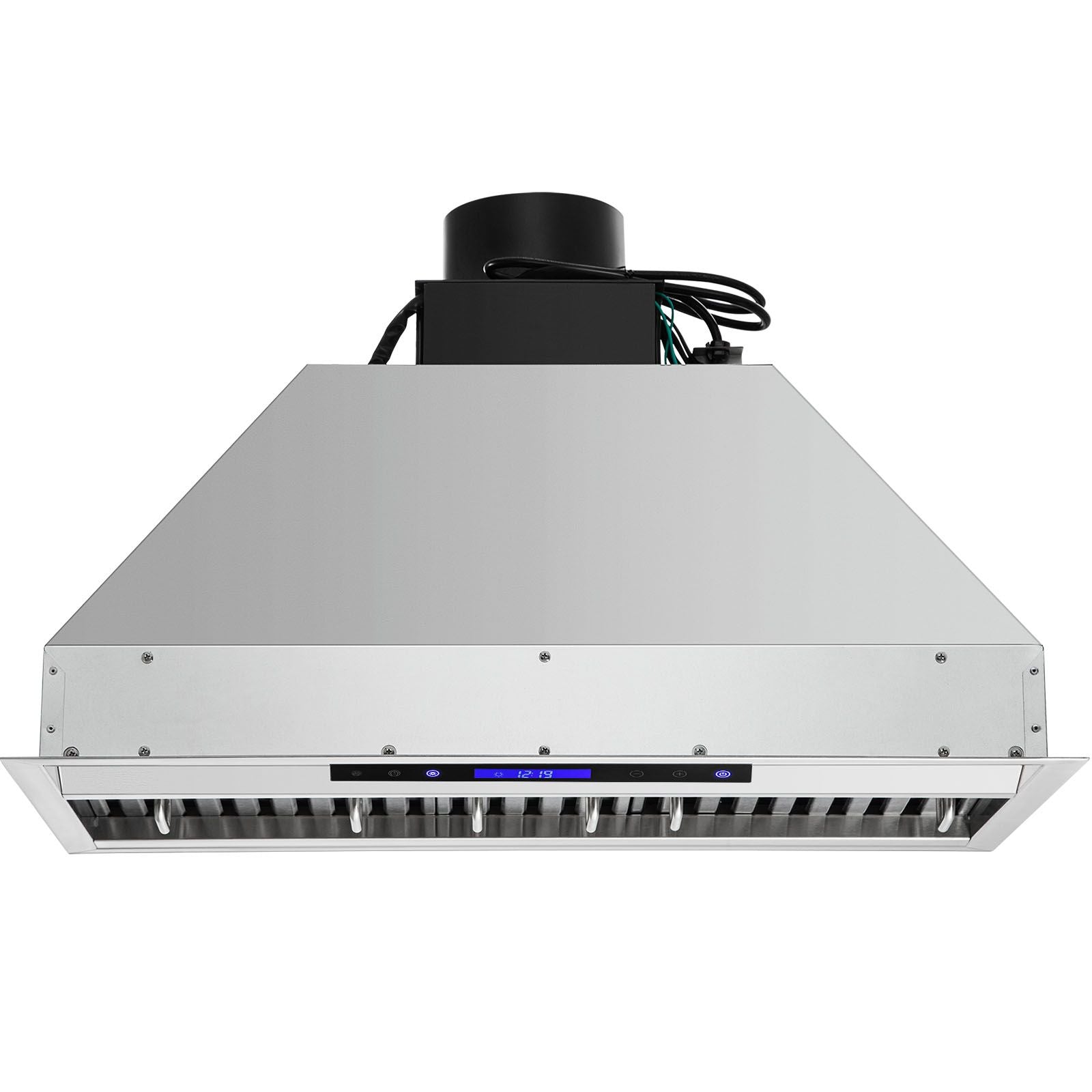 900CFM 30- Built-in Range Hood with Touch & Remote Control, LED Lights, and Baffle Filters
