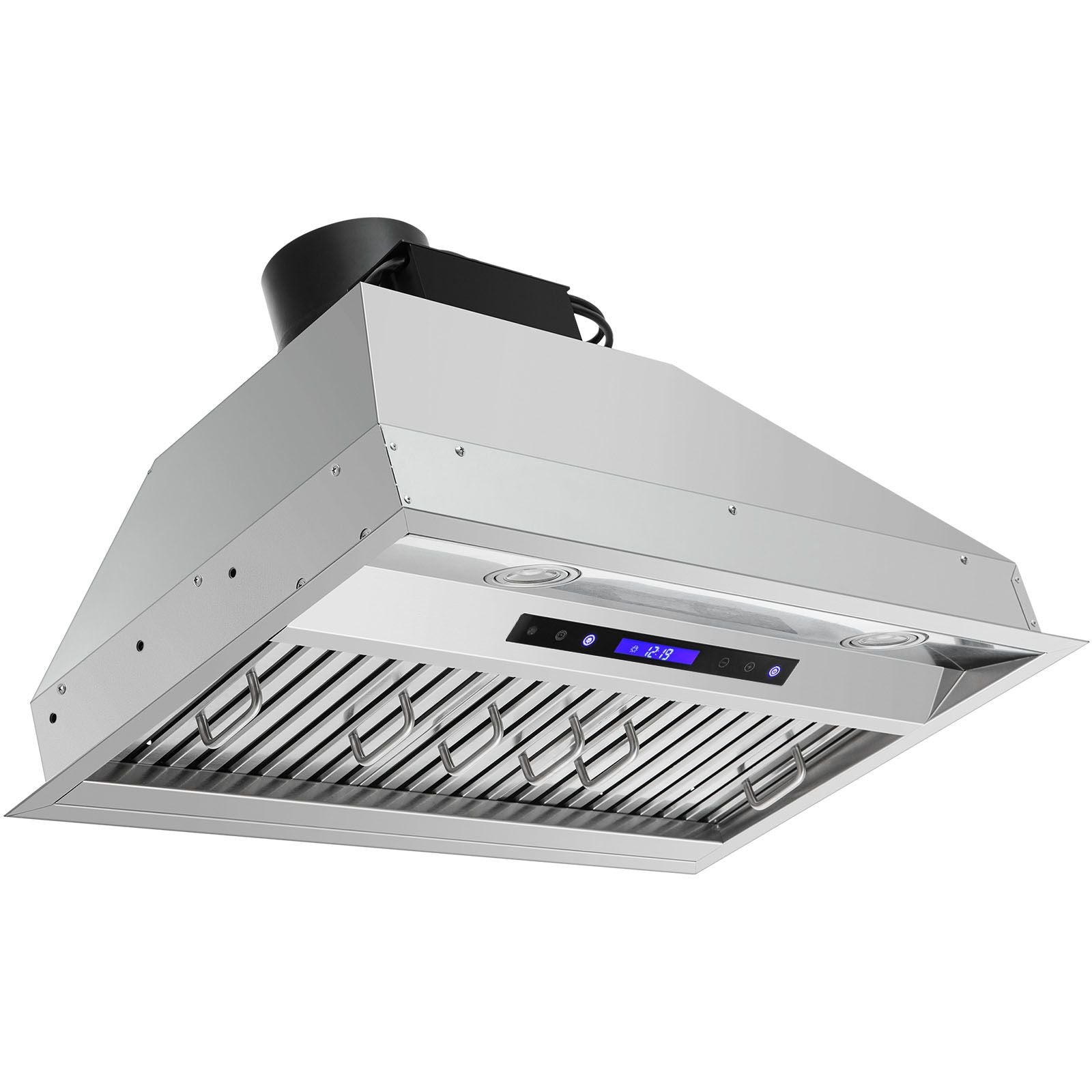 900CFM 30- Built-in Range Hood with Touch & Remote Control, LED Lights, and Baffle Filters