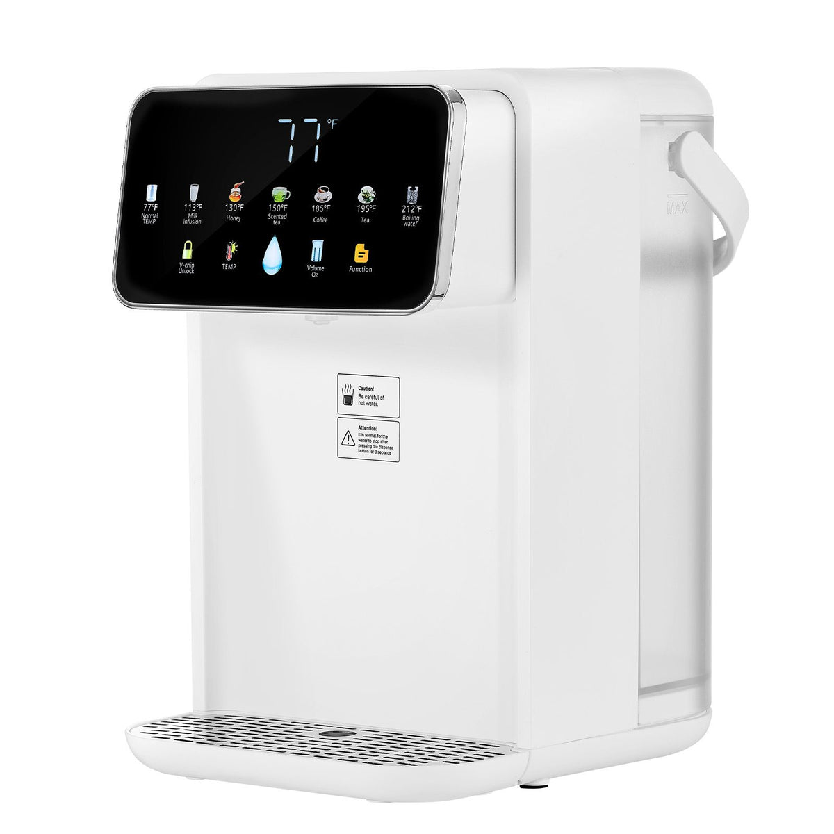 Instant Hot Water Dispenser with Touchscreen Controls