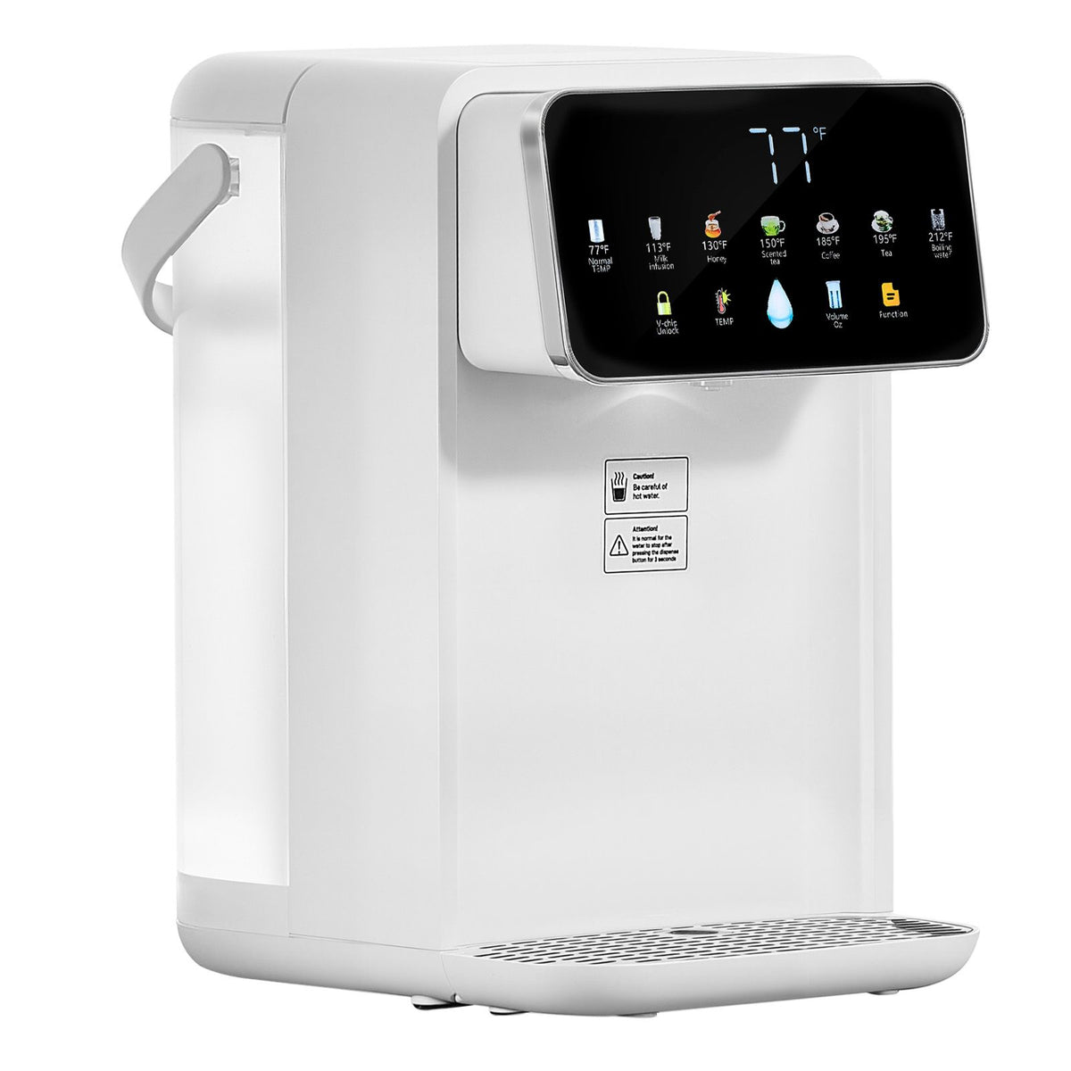 Instant Hot Water Dispenser with Touchscreen Controls