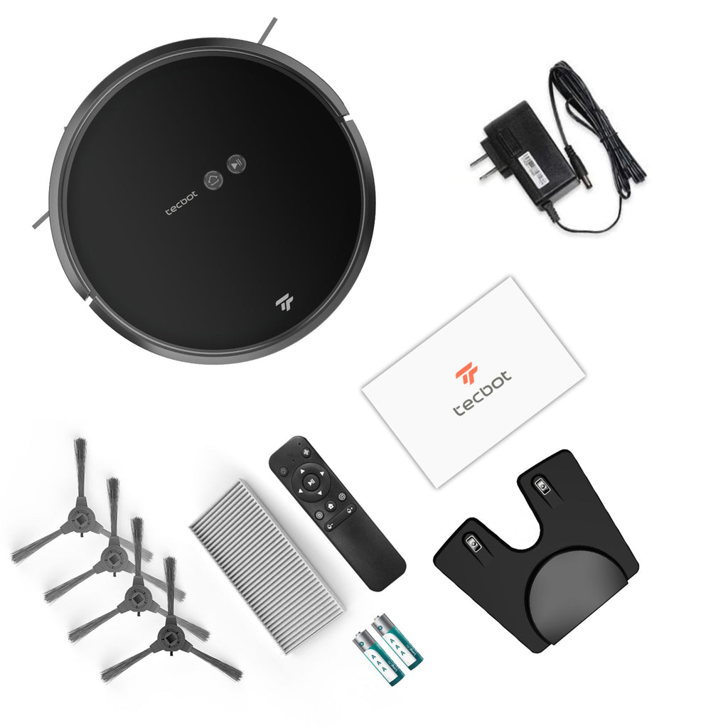 Tecbot Wi-Fi Robot Vacuum with App and Voice Control