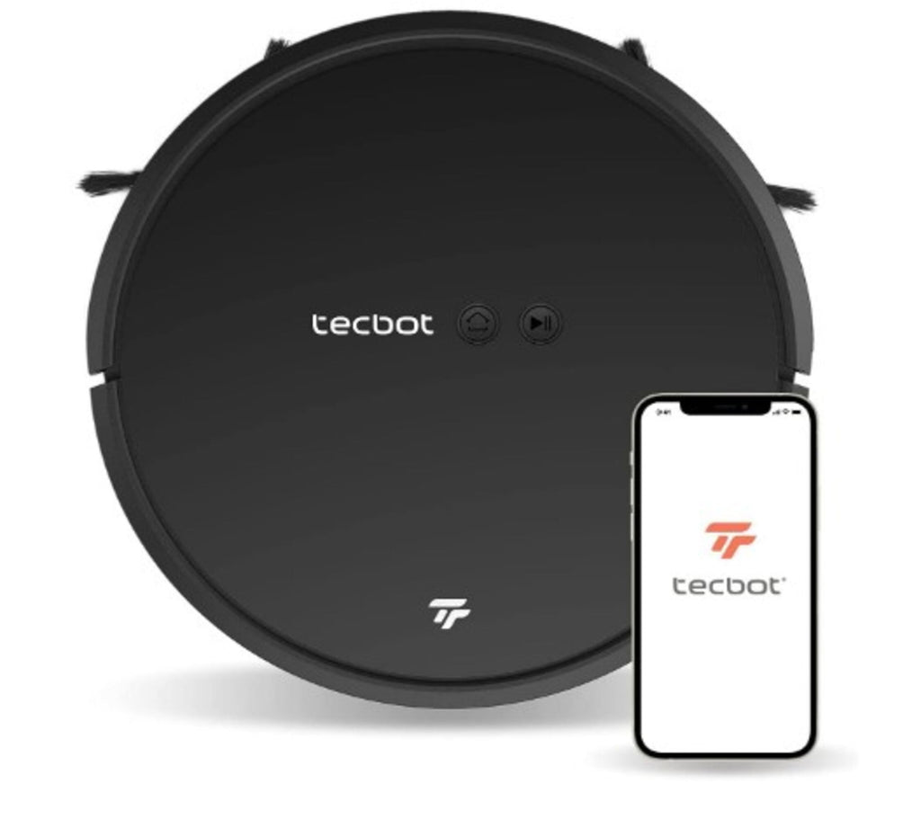 Tecbot Wi-Fi Robot Vacuum with App and Voice Control