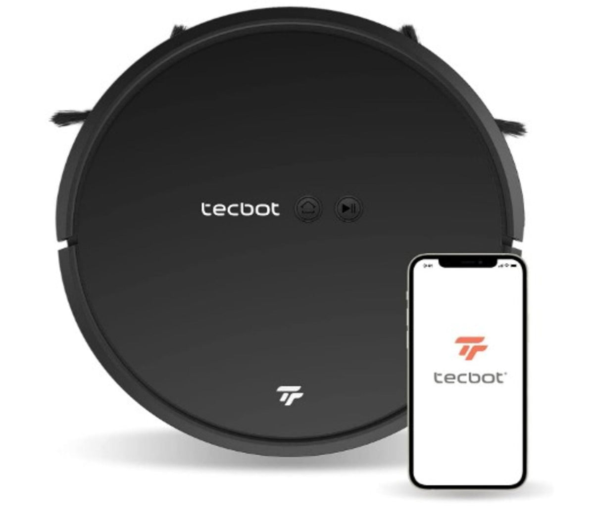 Tecbot Wi-Fi Robot Vacuum with App and Voice Control