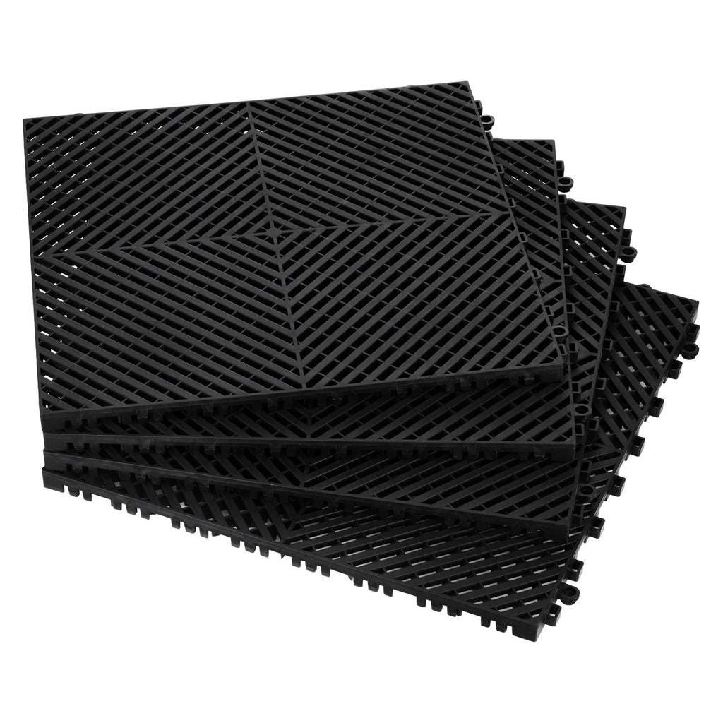 Interlocking Drainage Floor Tiles for Garages and Wet Areas