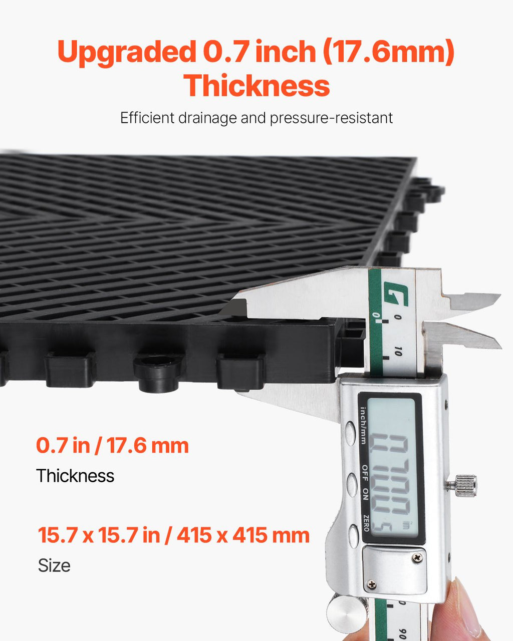 Interlocking Drainage Floor Tiles for Garages and Wet Areas