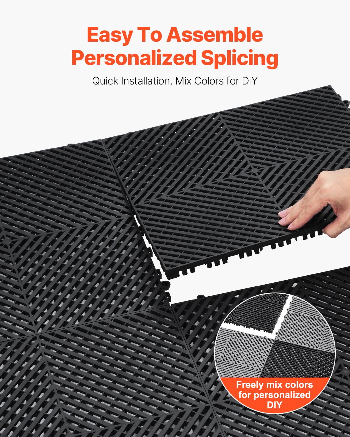 Interlocking Drainage Floor Tiles for Garages and Wet Areas