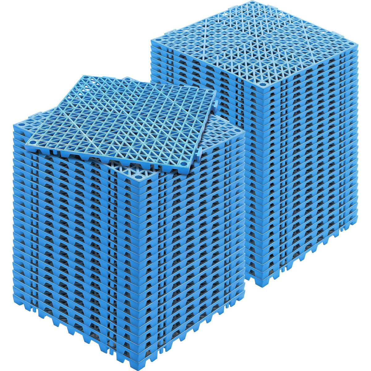 Interlocking Drainage Floor Tiles for Wet and Busy Areas