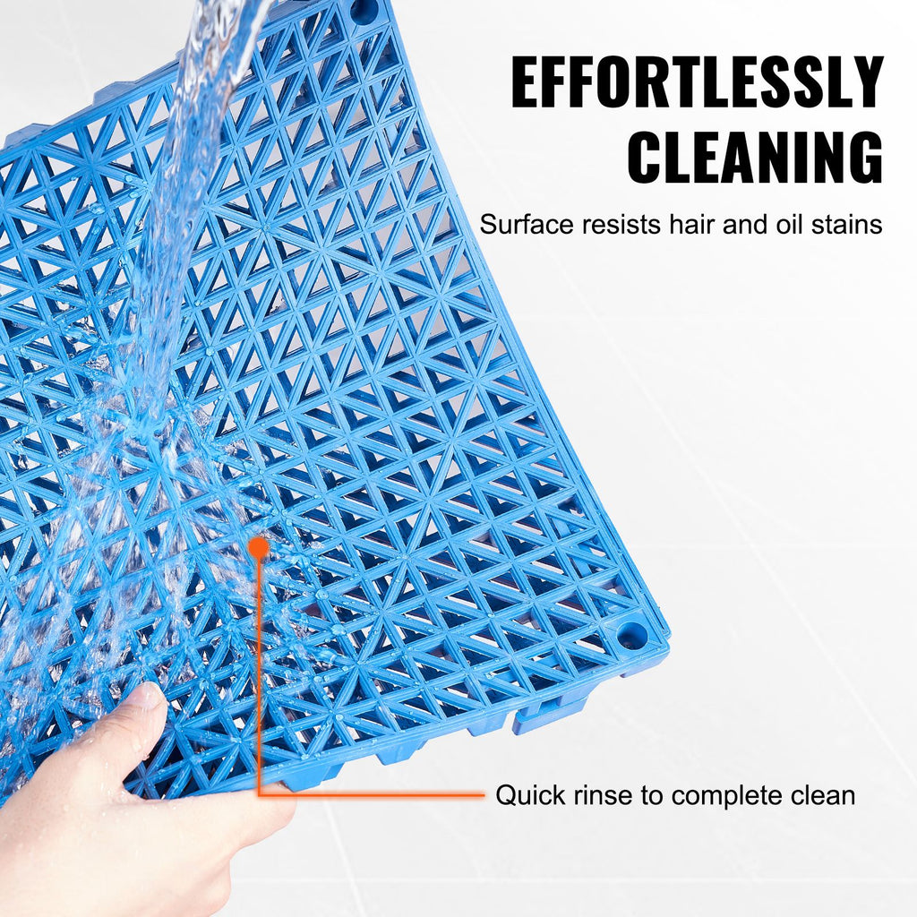 Interlocking Drainage Floor Tiles for Wet and Busy Areas