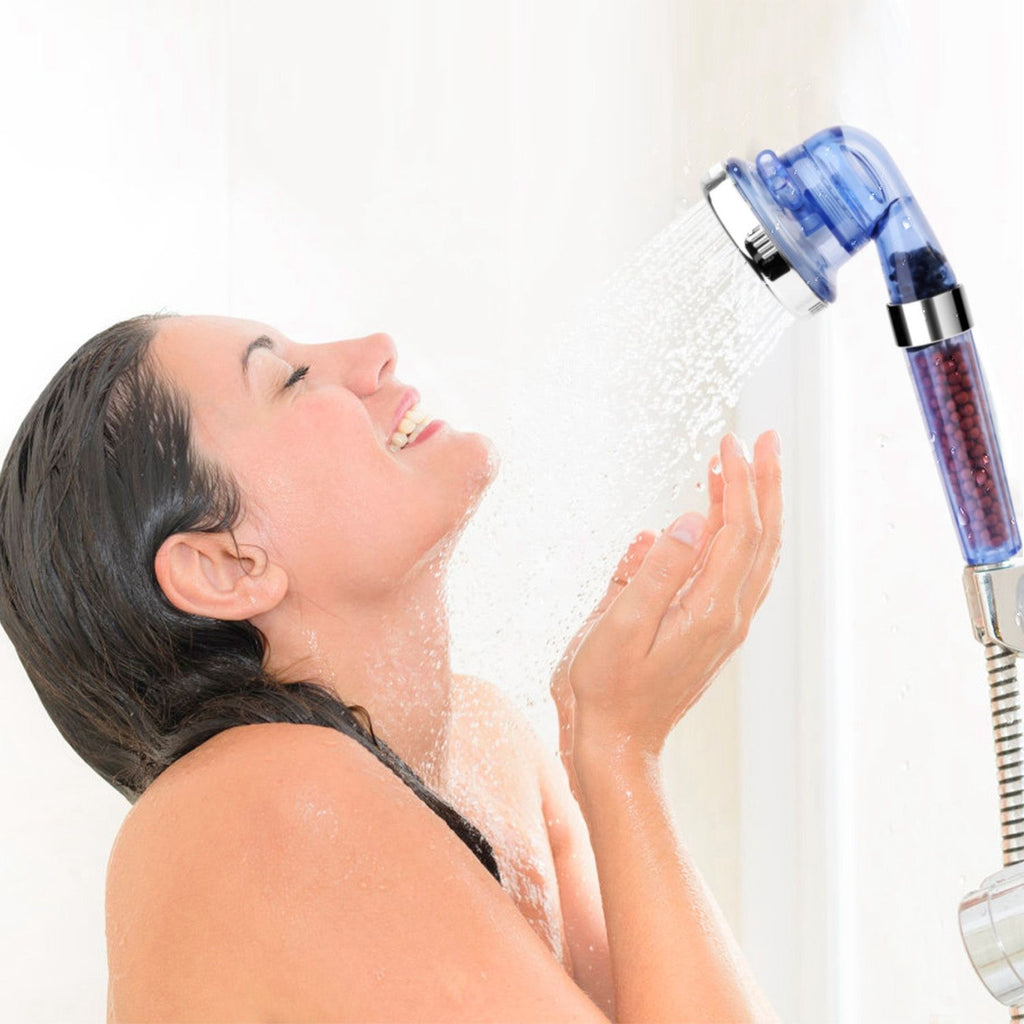 Three-Mode Handheld Shower Head with Built-In Filtration