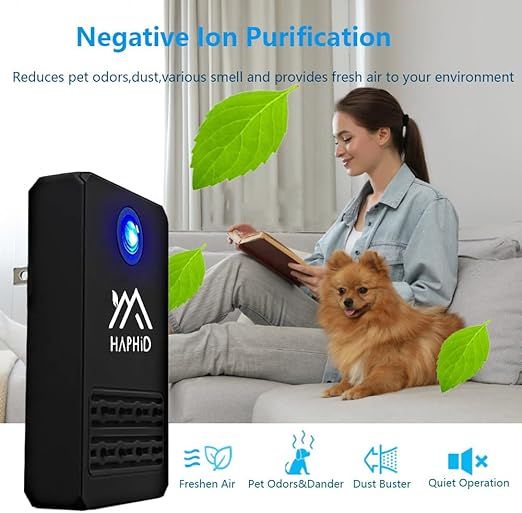 Plug-In Ionizer for Everyday Home and Office Odors