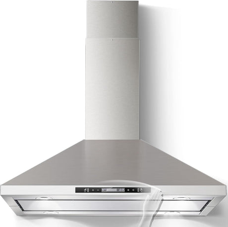 Ceiling Mount Island Range Hood with Gesture Sensing and Touch Control
