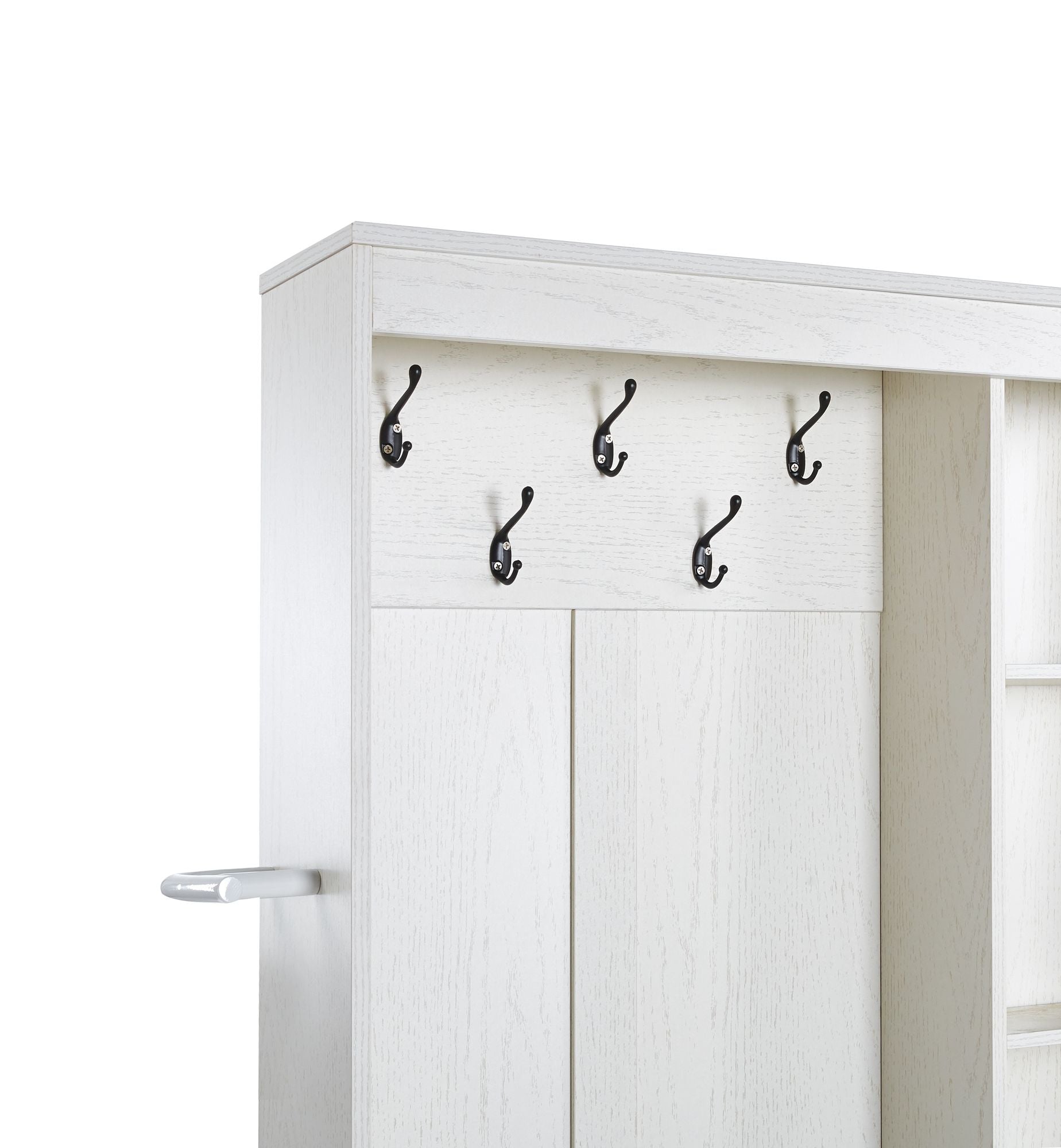 3-in-1 Entryway Hall Tree with Bench and Shoe Storage