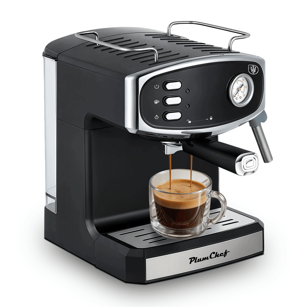 Semi-Automatic Italian-Style Espresso Machine