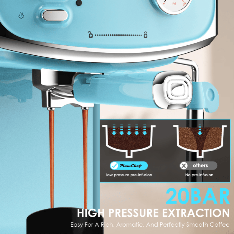 Semi-Automatic Italian-Style Espresso Machine
