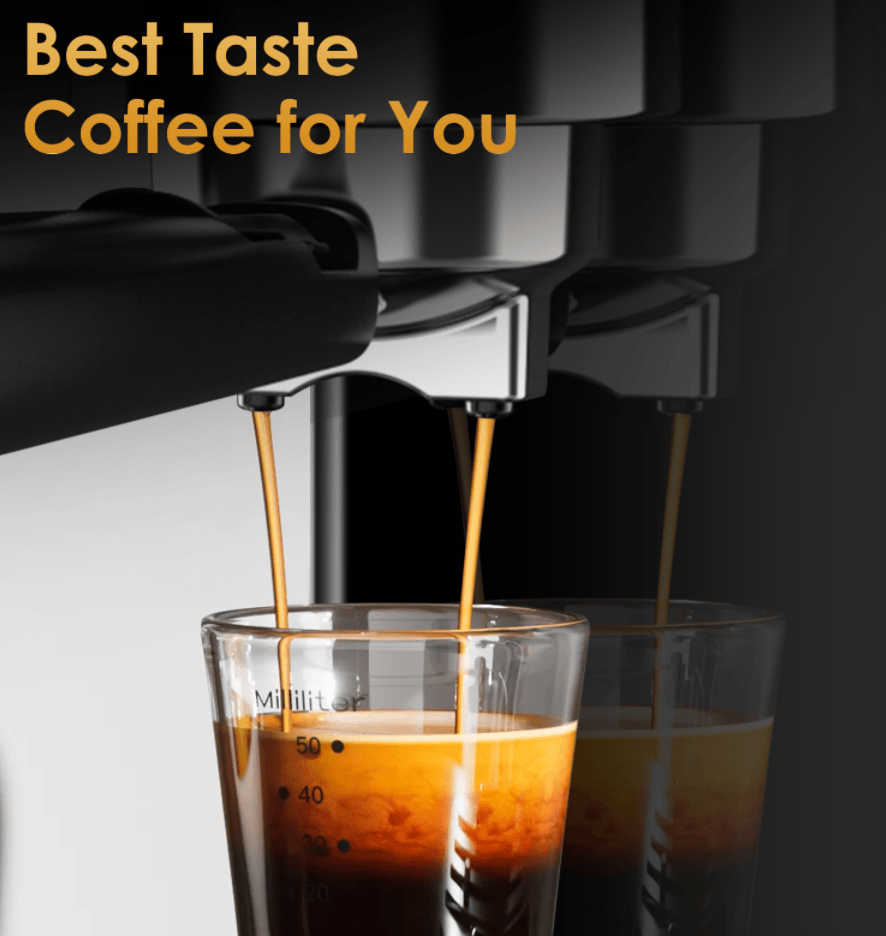 Semi-Automatic Italian-Style Espresso Machine
