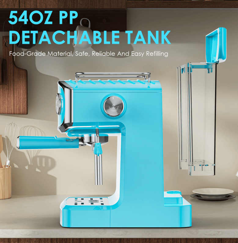 Semi-Automatic Italian-Style Espresso Machine