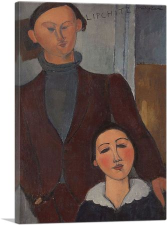 Jacques and Berthe Lipchitz 1917