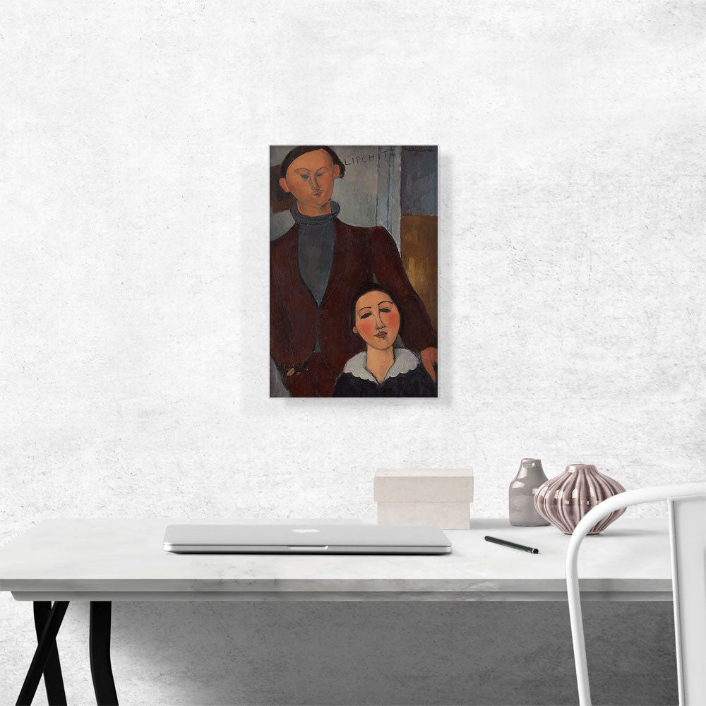 Jacques and Berthe Lipchitz 1917