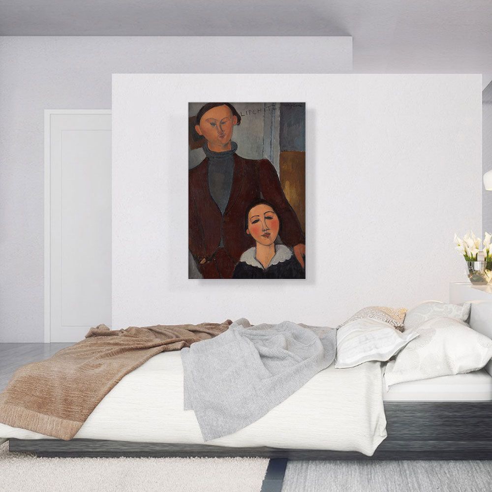 Jacques and Berthe Lipchitz 1917