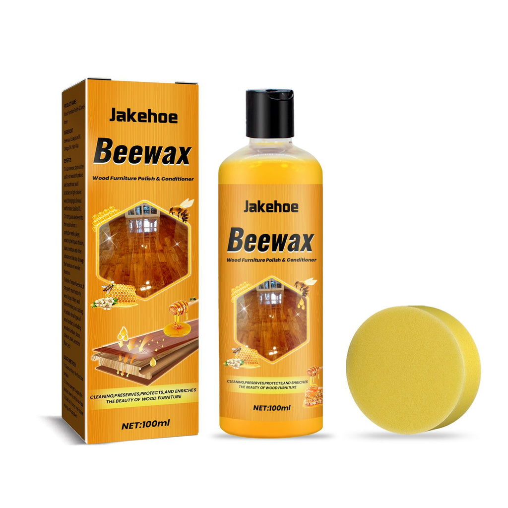 Wood Floor Cleaner & Polish - Removes Stains, Smooths Scratches, Restores Shine