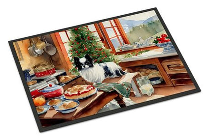 Japanese Chin Christmas Cookies Doormat