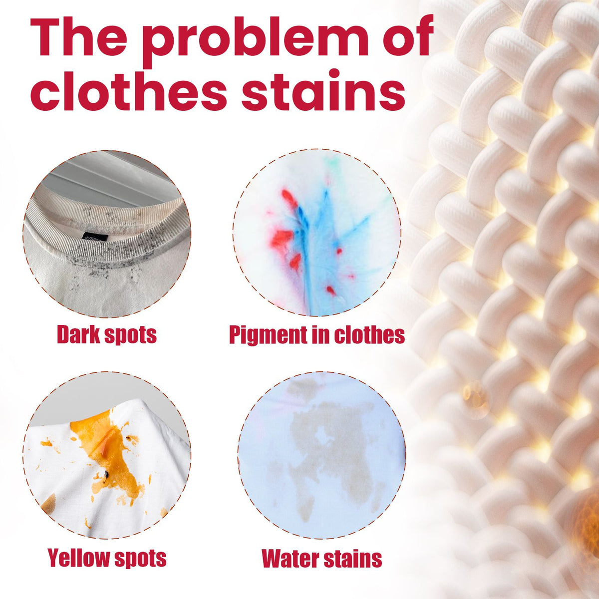 Clothes Decontamination Wipes for Deep Stain Removal and Protection