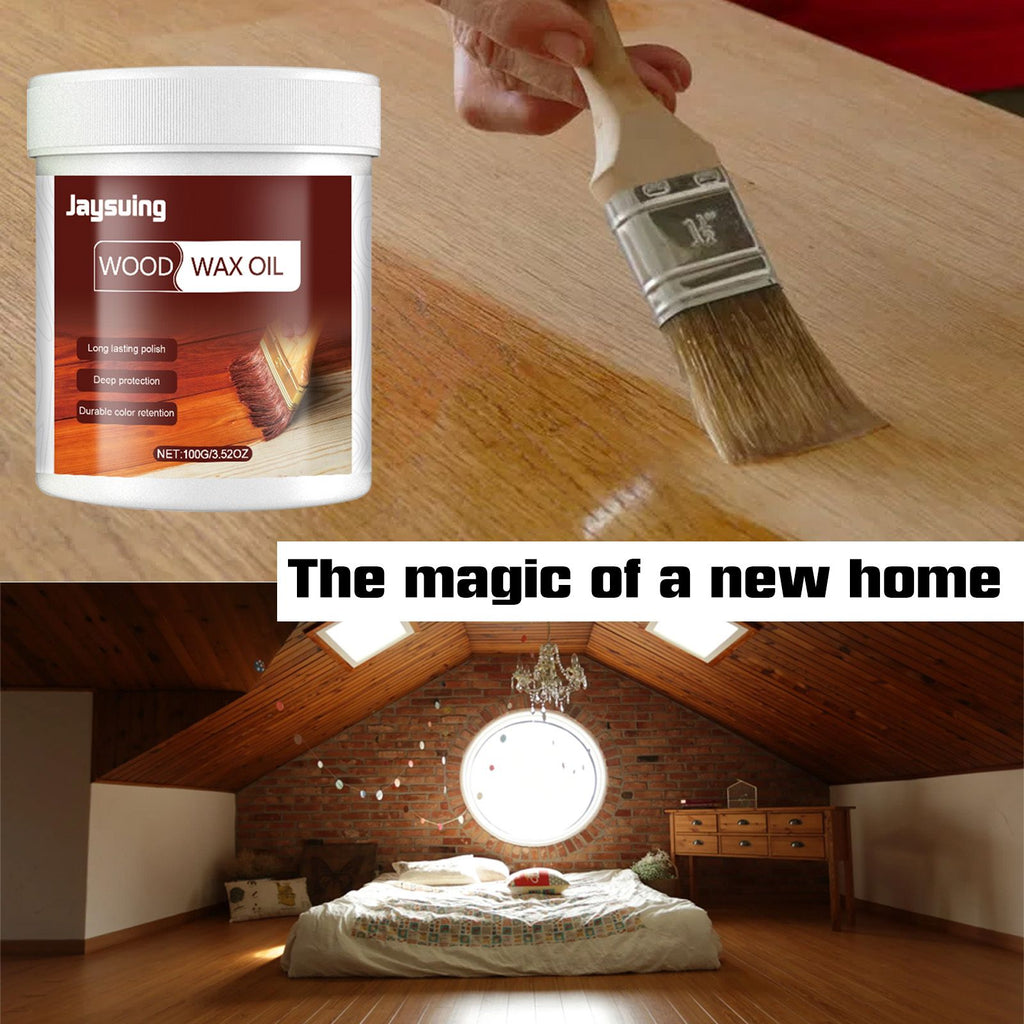 Beeswax & Linseed Oil Wood Floor Cleaner and Polish