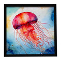 Jellyfish Art with a Clean Contemporary Frame