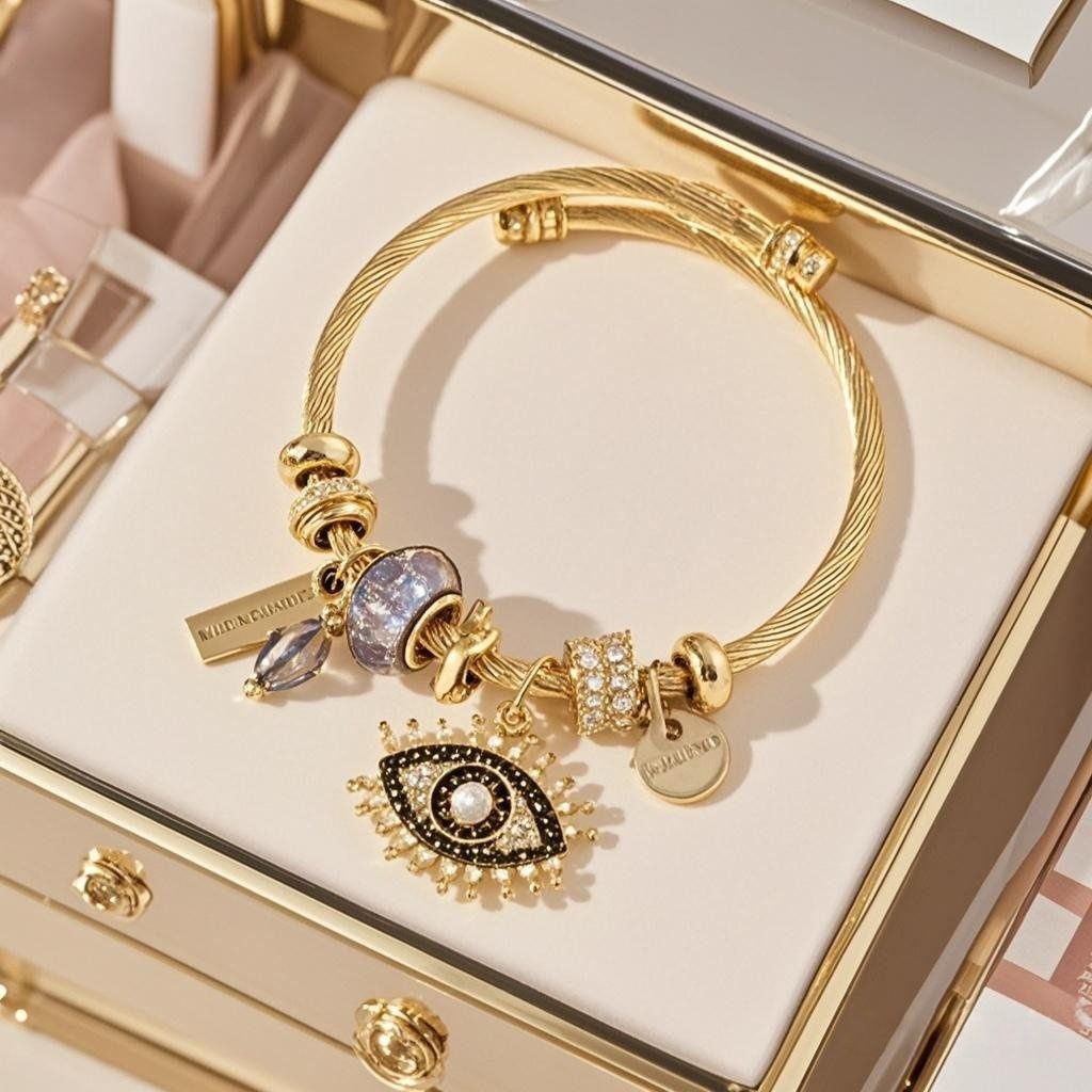 JewelryArt Elegant Valentine's Bracelet