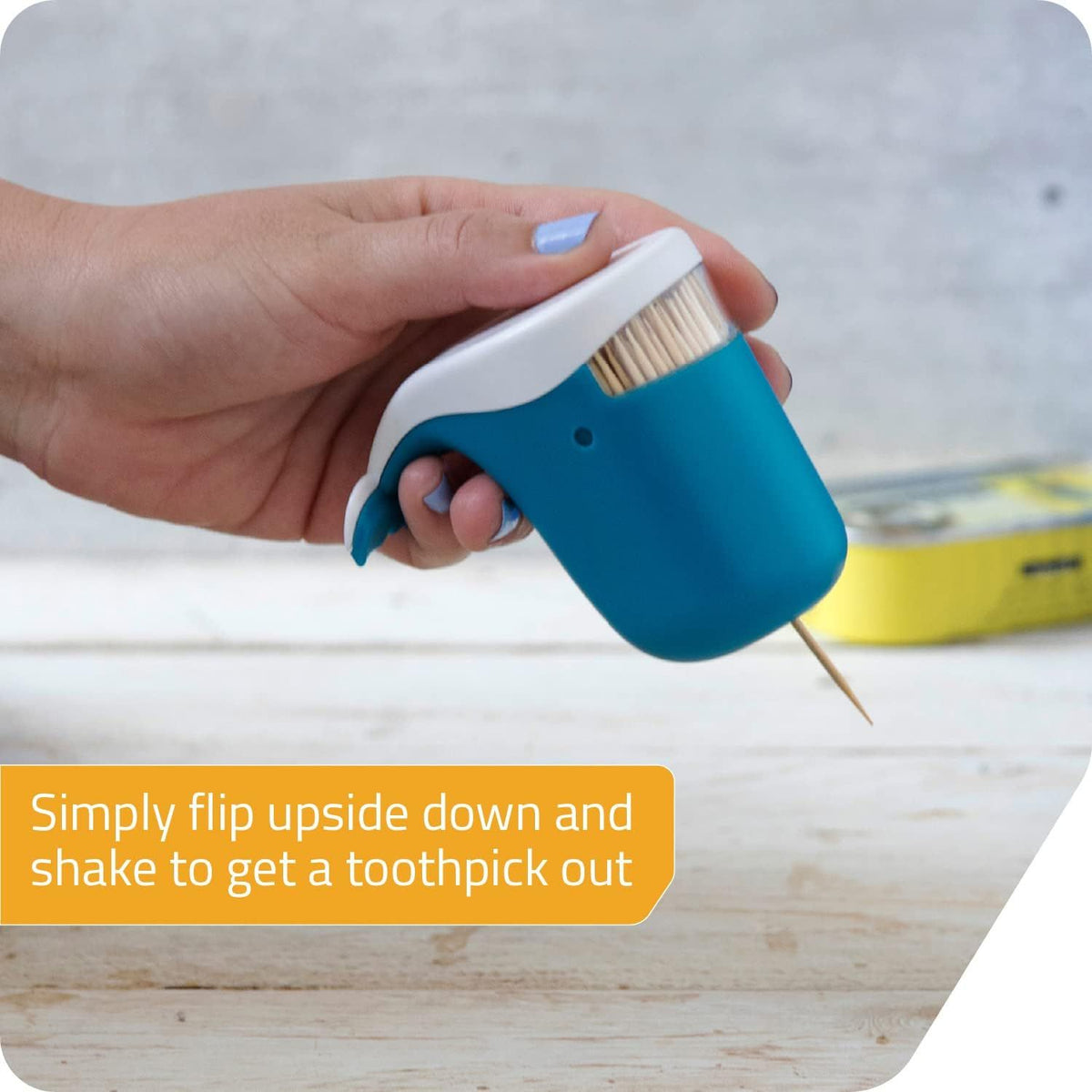 Cute Whale Toothpick Holder for Easy Tabletop Access