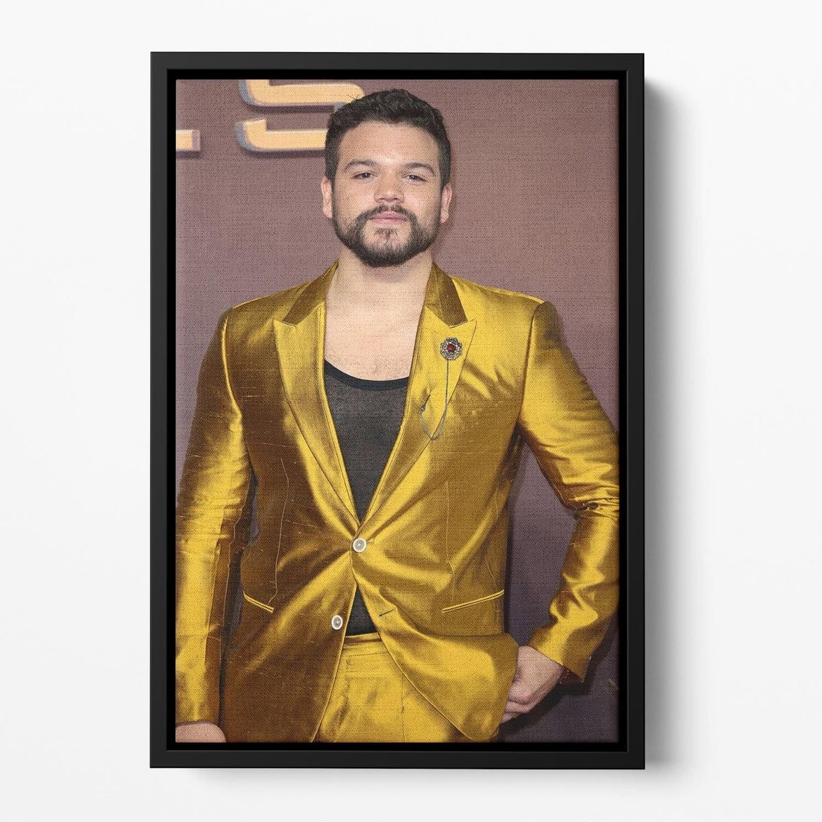 Josh Andres Rivera Floating Framed Artwork