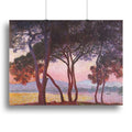 Juan les Pins by Monet Wall Art Print