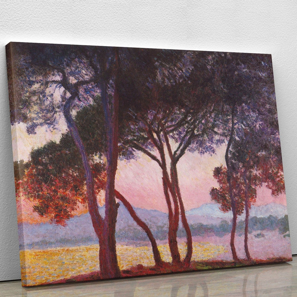 Juan les Pins by Monet Wall Art Print