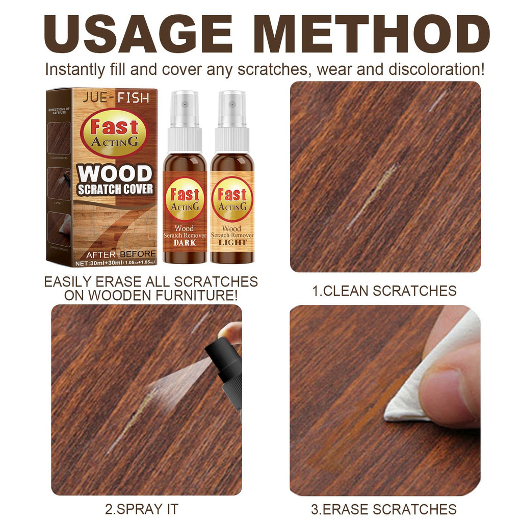 Hardwood Floor Scratch Repair Agent – Instant Fill & Cover