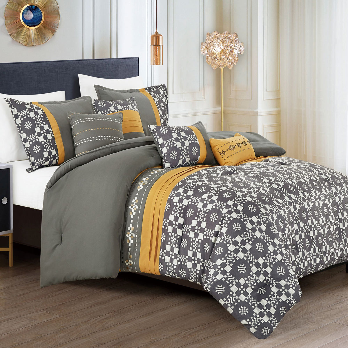 Kachina 7 Pieces Comforter Set – Complete Bedding Ensemble