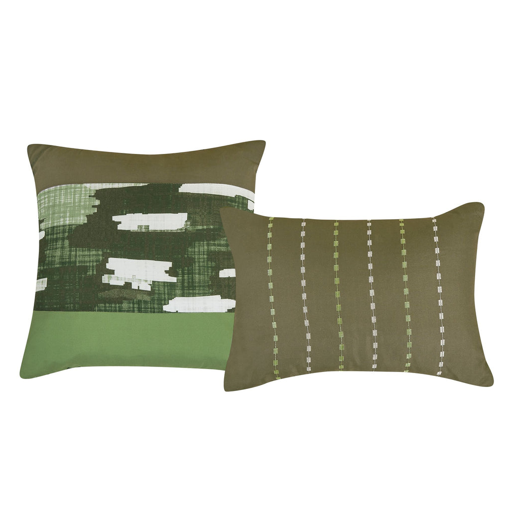 Kai Modern Motif Nine-Piece Comforter Set