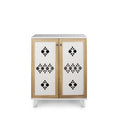 Shoe Cabinet with Multiple Shelves and Elegant Finish