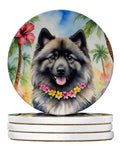 Artisan-Decor Coaster Set with Non-Slip Backing – Pack of 4, Gift Ready