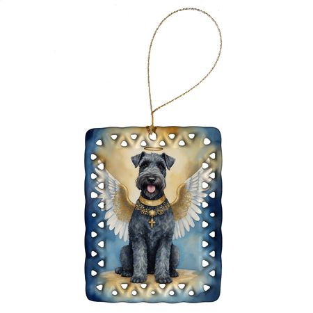 Kerry Blue Terrier My Angel Christmas Ornament