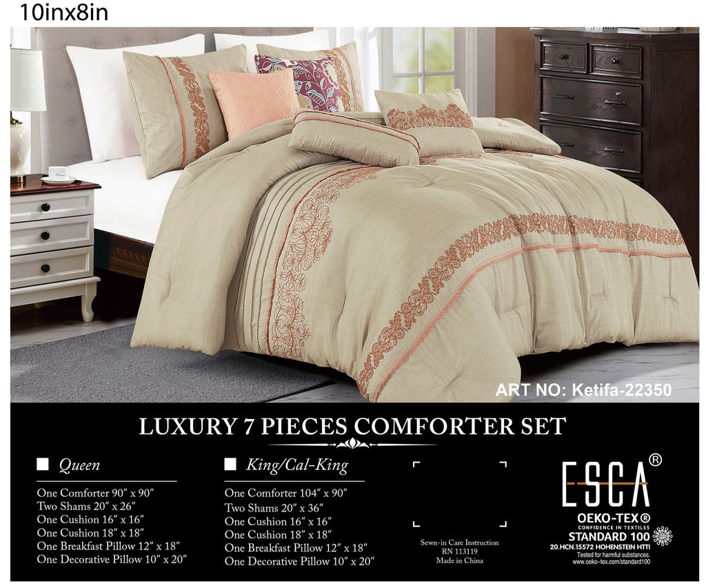 Ketifa Beautiful Motif Comforter Set
