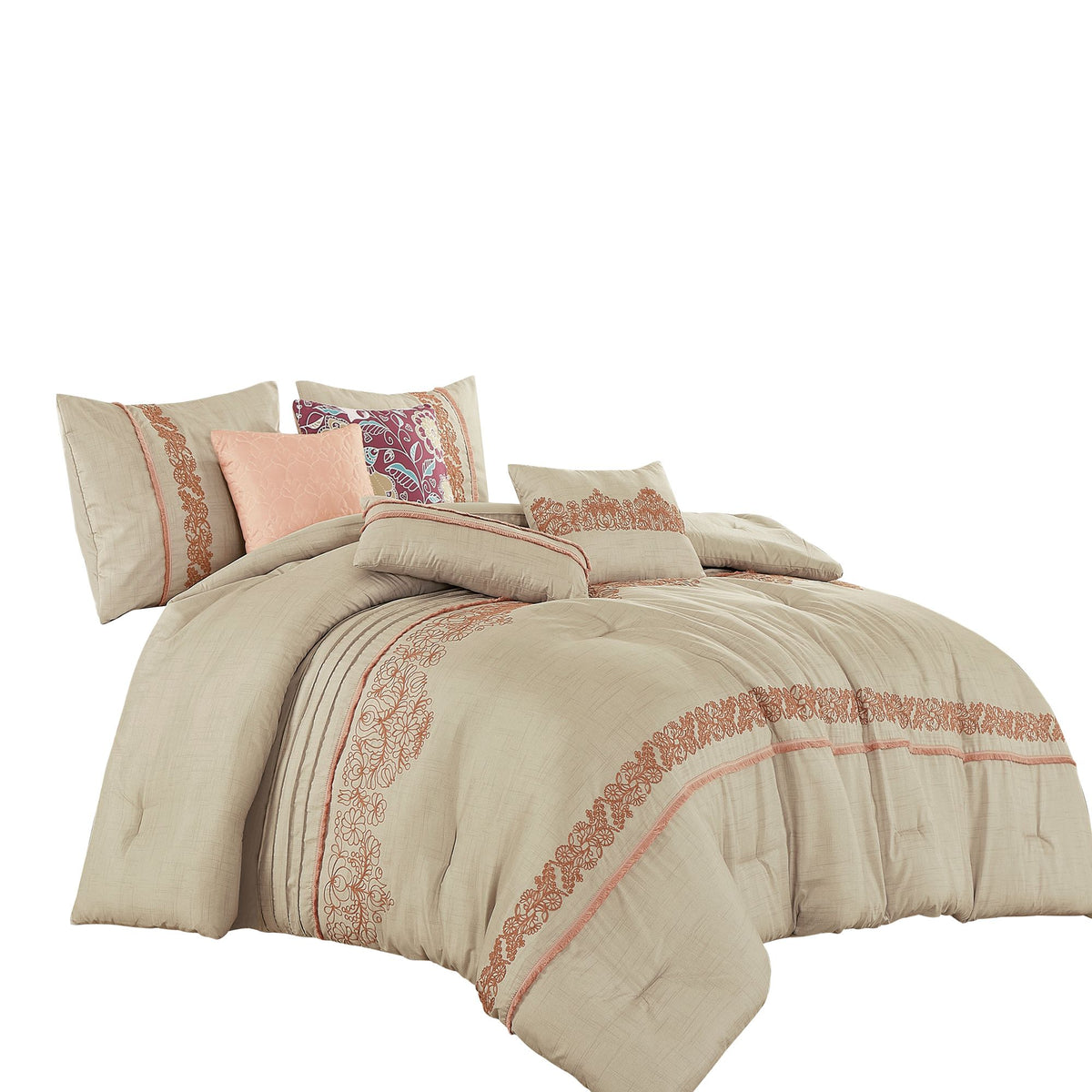 Ketifa Beautiful Motif Comforter Set