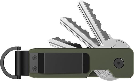 Compact Metal Key Organizer – Smart Keychain for 1-5 Keys