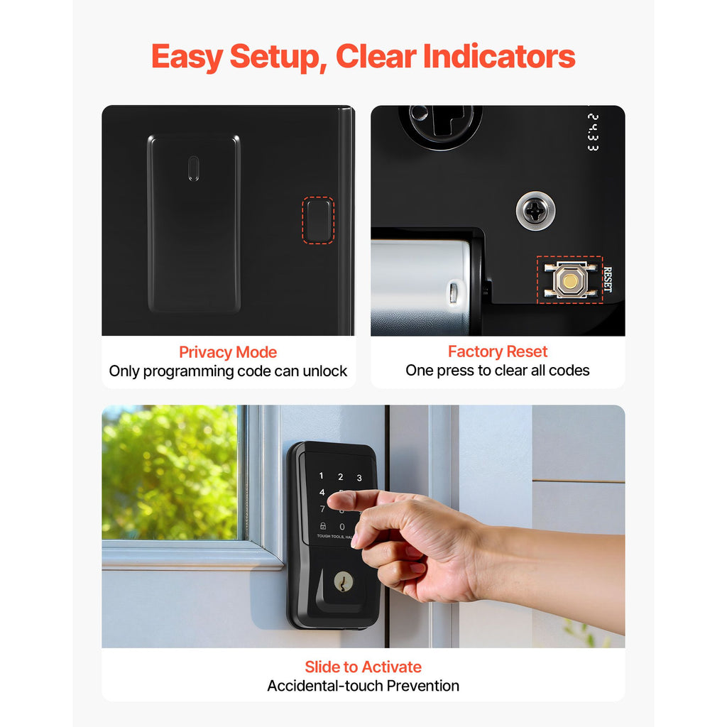 VEVOR Keyless Touchpad Deadbolt with IC Card