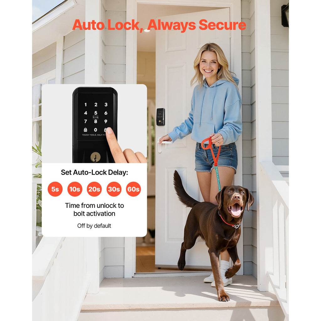 VEVOR Keyless Touchpad Deadbolt with IC Card