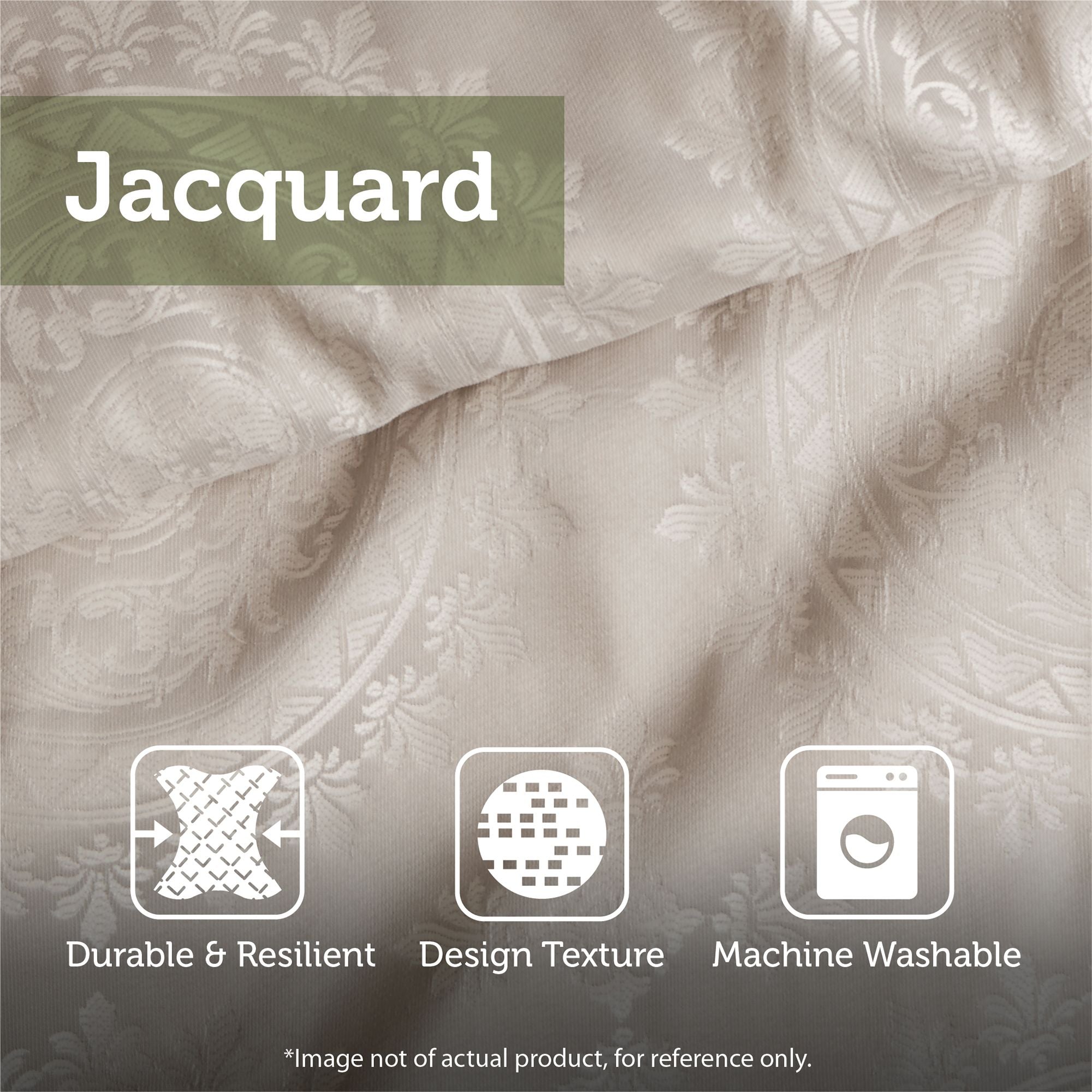King 7-Piece Jacquard Comforter Set with Throw Pillows - Modern Vertical Stripe Design