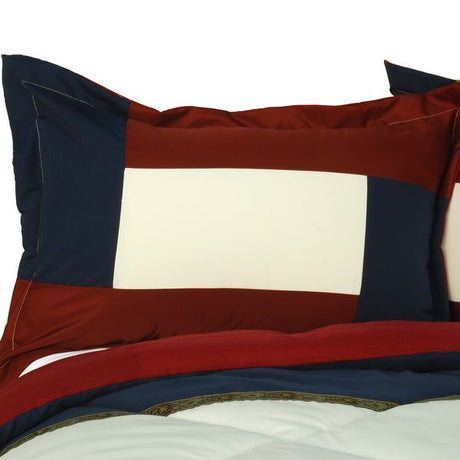 King and Queen Patchwork Comforter Set