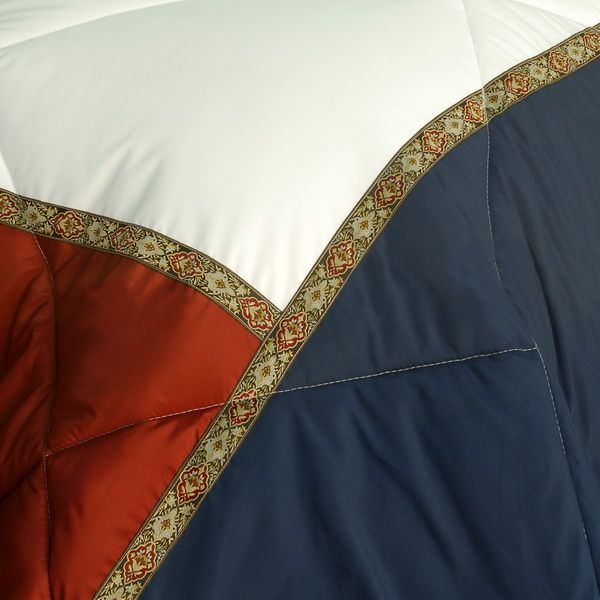 King and Queen Patchwork Comforter Set
