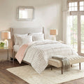 King/Cal King Back Print Long Fur Comforter Mini Set