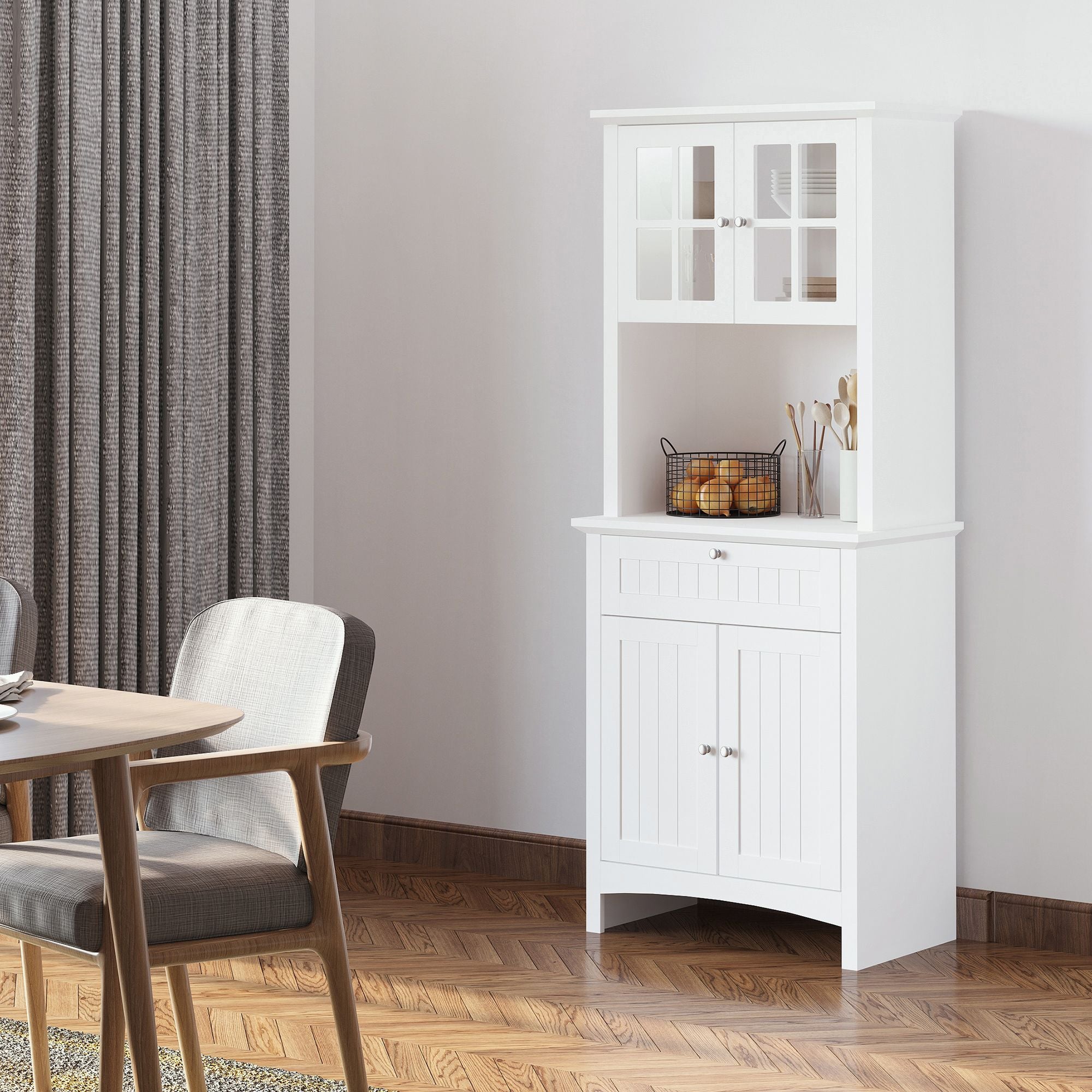Elegant Storage Cabinet with Ample Space for Your Kitchen