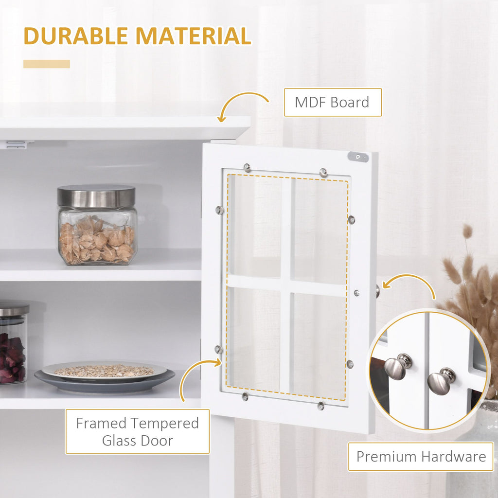 Elegant Storage Cabinet with Ample Space for Your Kitchen
